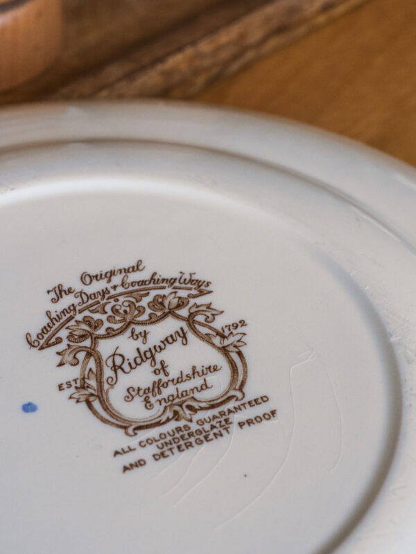 Assiette plate Coaching days & ways polychrome – Image 4