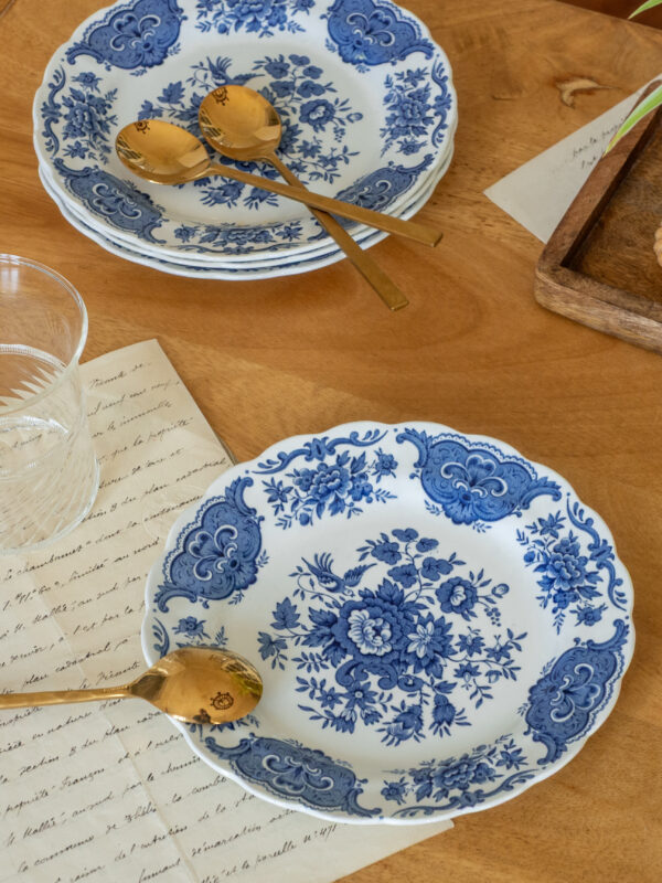 Deux assiettes à dessert Windsor – Image 2