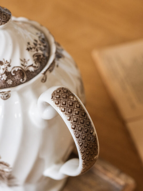 Théière English Country Life marron – Image 3