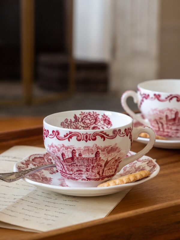 Une tasse à thé Royal homes of Britain imparfaite